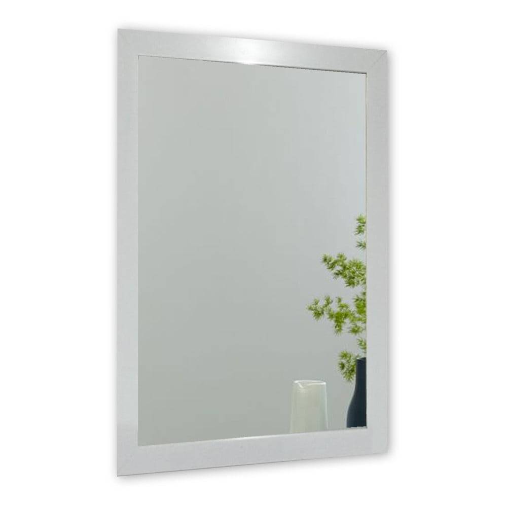 Oyo Concept Nástenné zrkadlo s bielym rámom  Ibis, 40 x 55 cm, značky Oyo Concept