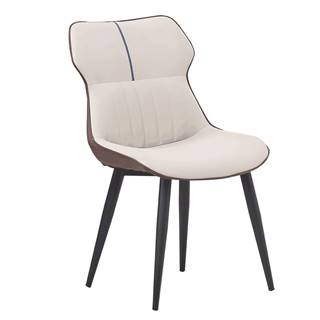 Jedálenská stolička béžová/hnedá OSTELA