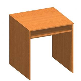 Kondela KONDELA Písací stôl s výsuvom, čerešňa, TEMPO ASISTENT NEW 023, značky Kondela