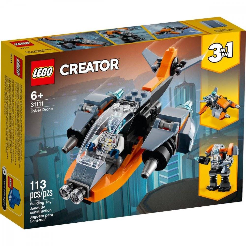LEGO  CREATOR KYBERNETICKY DRON /31111/, značky LEGO