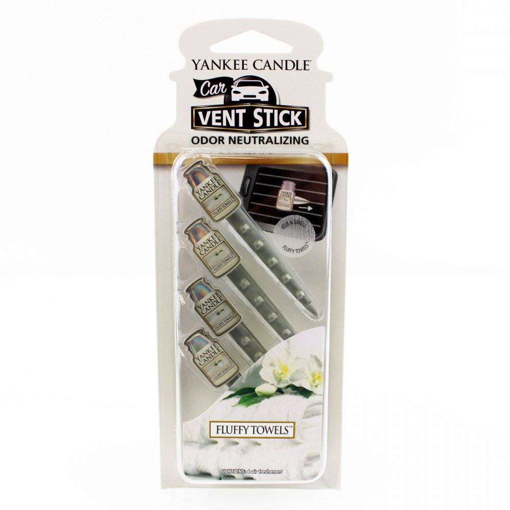Yankee Candle YANKEE CANDLE 1207038 VONA DO AUTA FLUFFY TOWEL/VENT STICK, značky Yankee Candle