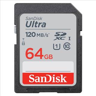 Sandisk SANDISK ULTRA 64GB SDXC MEMORY CARD 120MB/S, značky Sandisk