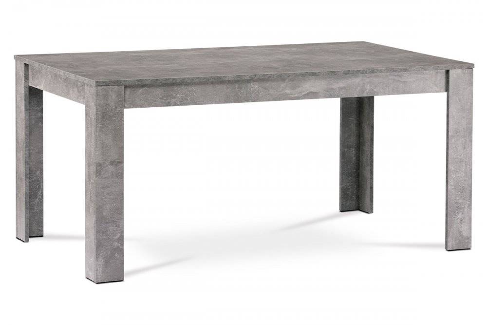 AUTRONIC  DT-P160 BET Jedálenský stôl 160x90x74 cm, MDF, lamino dekor betón, značky AUTRONIC