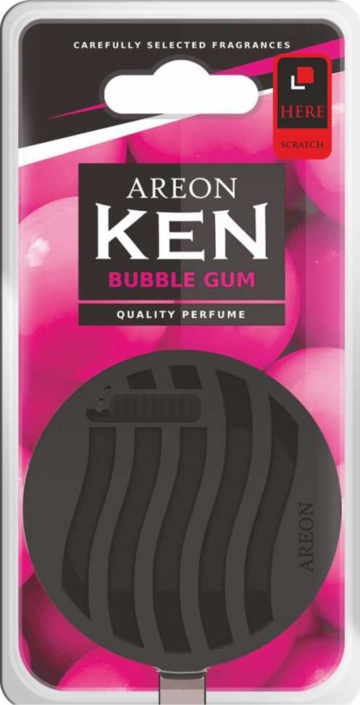 AREON  KEN BLISTER BUBBLE GUM 35G, značky AREON