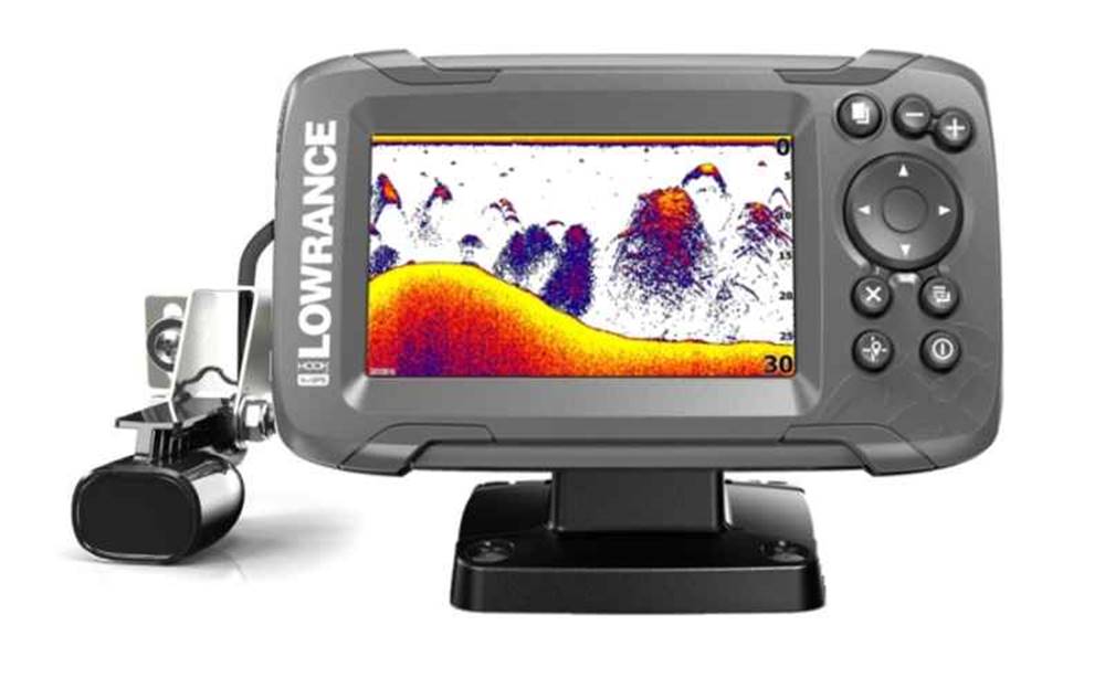 NAVICO Sonar Lowrance HOOK2 - 4X GPS 200 CE ROW sonar+sonda aku.4,5Ah+nabíjačka, značky NAVICO