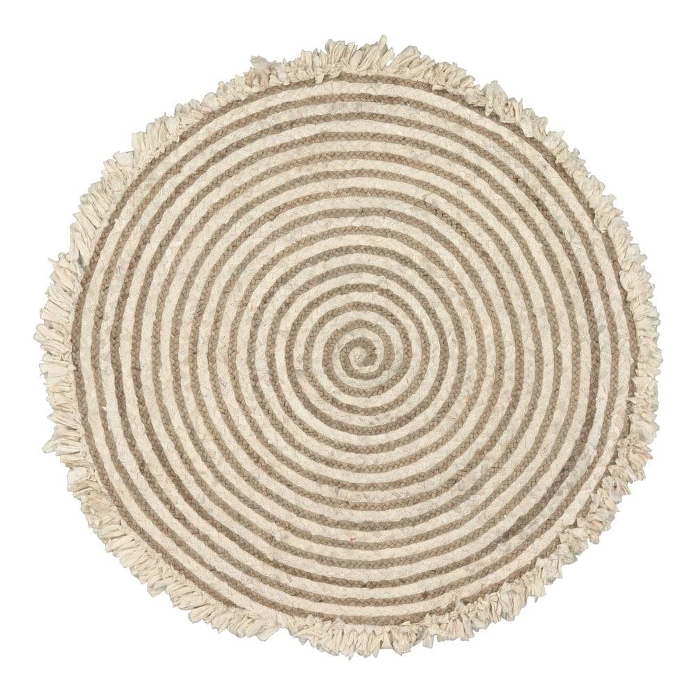 La Forma Prírodný koberec z juty Kave Home Gisel, ø 120 cm, značky La Forma