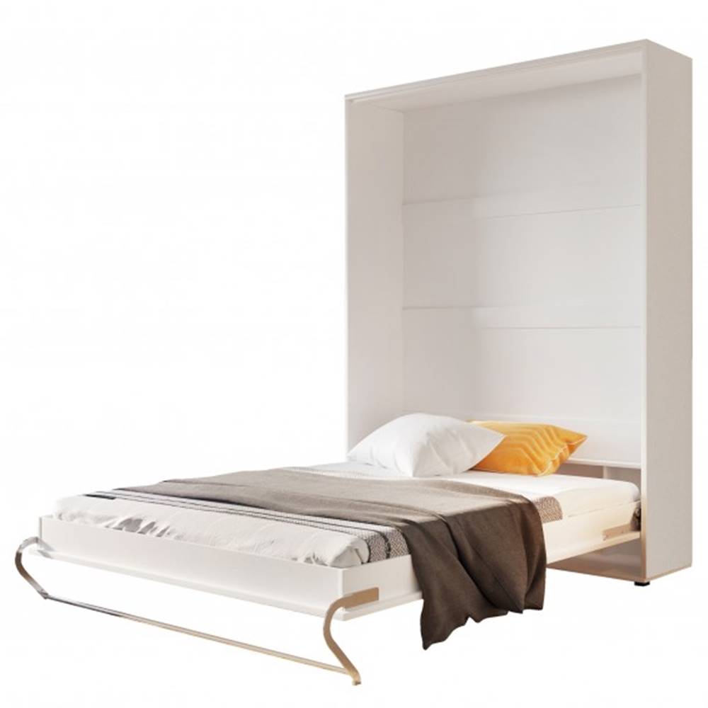 Sconto Sklápacia posteľ CONCEPT PRO CP-02 biela, 120x200 cm, značky Sconto
