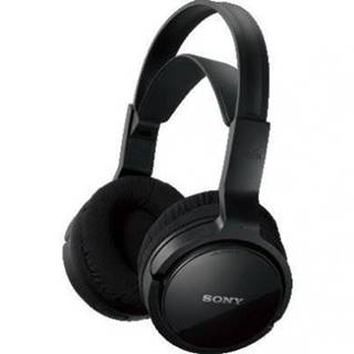 Sony MDRRF811RK, černá bezdrátová sluchátka typu RF