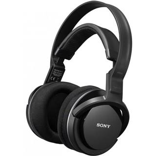 Sony  MDRRF855RK, černá uzavřená bezdrátová radio sluchátka, značky Sony