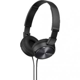 Sony MDRZX310AP, černá náhlavní sluchátka řady ZX s ovladačem na kabelu