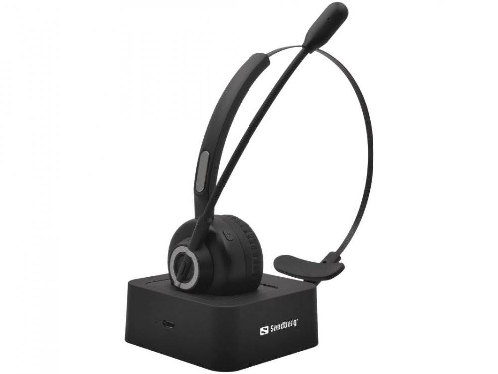 Sandberg  sluchátka Bluetooth Office Headset Pro, černá, značky Sandberg