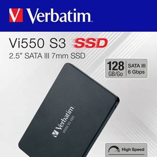 Verbatim SSD 128GB SATA III Vi550 S3 interní disk 2.5", Solid State Drive