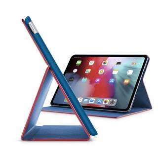Pouzdro se stojánkem CellularLine FOLIO pro Apple iPad Pro 11" (2018), červené