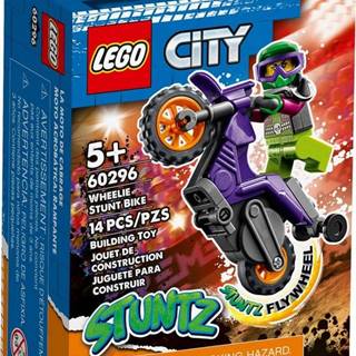 LEGO CITY KASKADERSKA WHEELIE MOTORKA /60296/