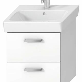 Jika Kúpeľňová skrinka pod umývadlo  Lyra Plus Viva 49x41,6x55 cm biela, značky Jika