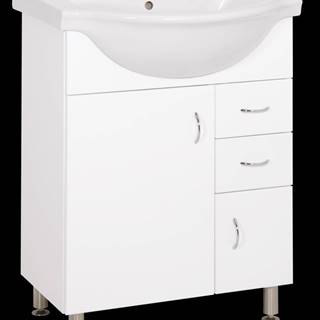 Keramia Kúpeľňová skrinka s umývadlom  Pro 60x50 cm biela PRO60DV, značky Keramia