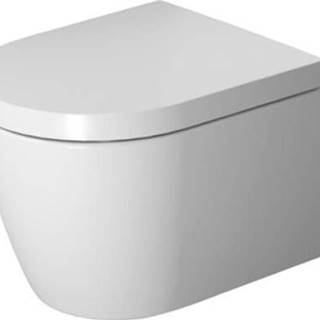 Závesné WC Duravit ME by Starck Compact, Rimless, s HygieneGlaze, alpská bielá