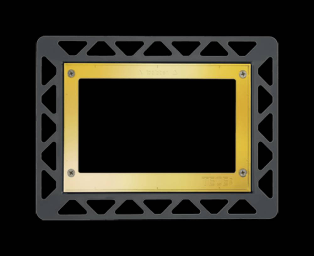 Tece Inštalačný rámček  Loop z plastu zlatá, značky Tece