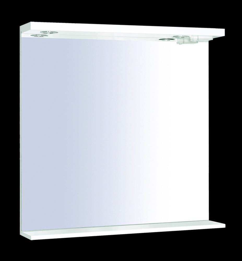 Keramia Zrkadlo s osvetlením  Pro 80x80 cm biela PROZRCK80IP, značky Keramia