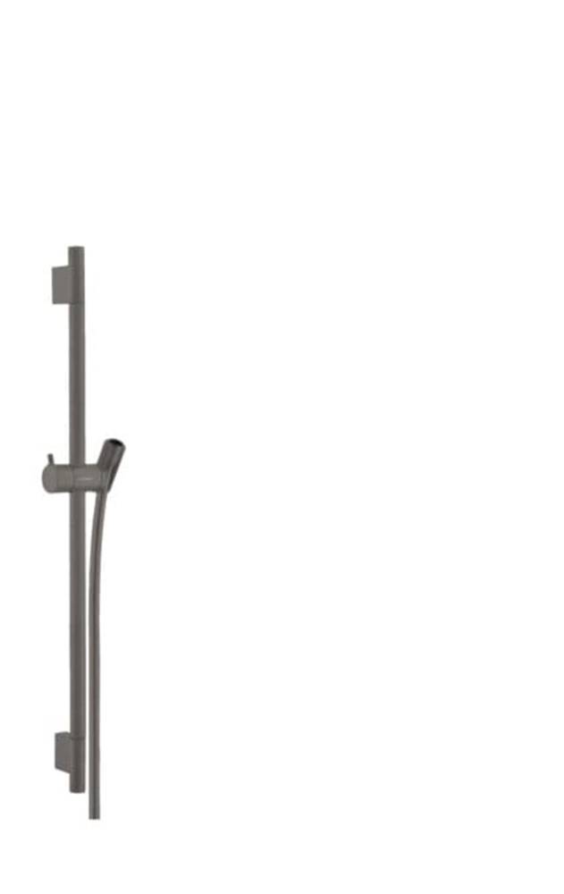 Hansgrohe Sprchová tyč  Unica kartáčovaný čierny chróm, značky Hansgrohe