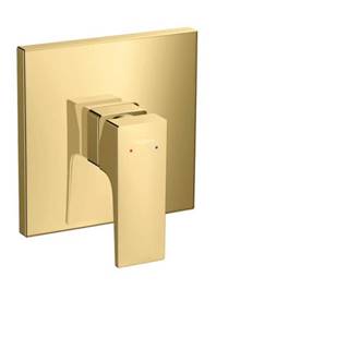 Sprchová batéria Hansgrohe Metropol bez podomietkového telesa leštěný vzhled zlata