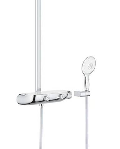 Sprchový systém Grohe Rainshower SmartControl s termostatickou batériou Moon White, Yang White