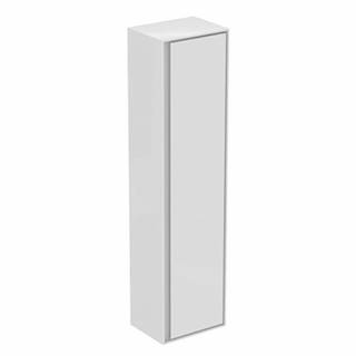 Kúpeľňová skrinka vysoká Ideal Standard Connect Air 40x30x160 cm v kombinácii šedý dub / biela mat E0832PS