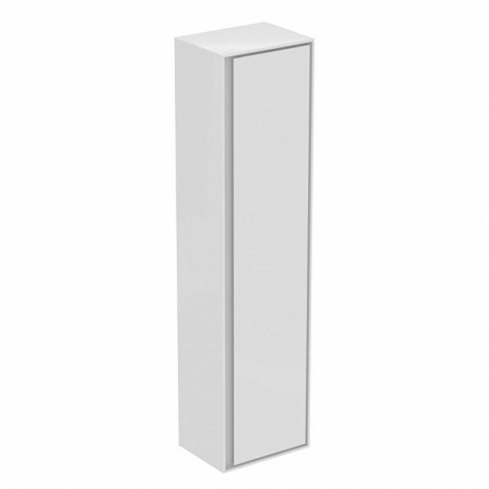 Ideal Standard Kúpeľňová skrinka vysoká  Connect Air 40x30x160 cm v kombinácii hnedá mat / biela mat E0832VY, značky Ideal Standard