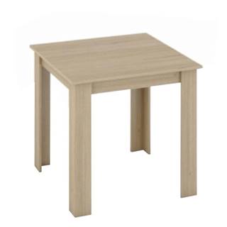 KONDELA Jedálenský stôl, dub sonoma, 80x80 cm, KRAZ