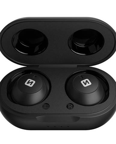 Swissten TWS Stonebuds, handsfree, čierna, 2.0, bluetooth