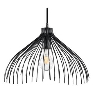 Nice Lamps Čierne závesné svietidlo  Umea, značky Nice Lamps