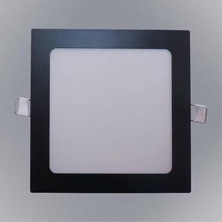 LED panel SQUARE 6W 4200K štvorcový čierny