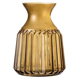 Hnedá sklenená váza Bloomingville Judy