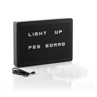 InnovaGoods Čierna LED svetelná tabuľa s písmenkami , značky InnovaGoods