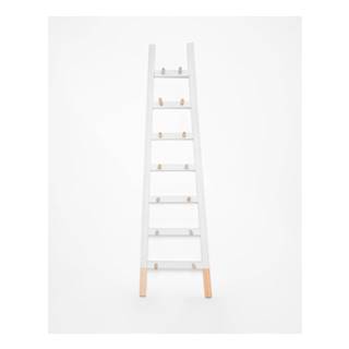 Surdic Biely odkladací dekoratívny rebrík z borovicového dreva  Blanco, značky Surdic