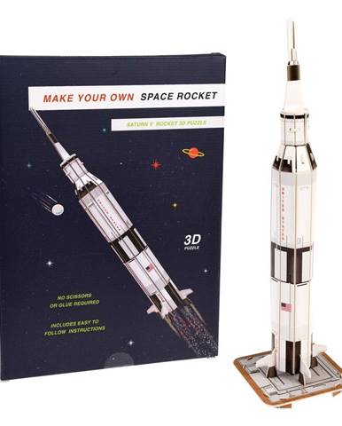 3D puzzle vesmírnej rakety Rex London Space Rocket