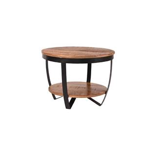 LABEL51 Odkladací stolík s doskou z mangového dreva  Rondo, ⌀ 60 cm, značky LABEL51