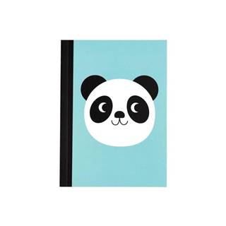 Sada 2 linajkových zošitov s potlačou pandy Rex London Miko The Panda