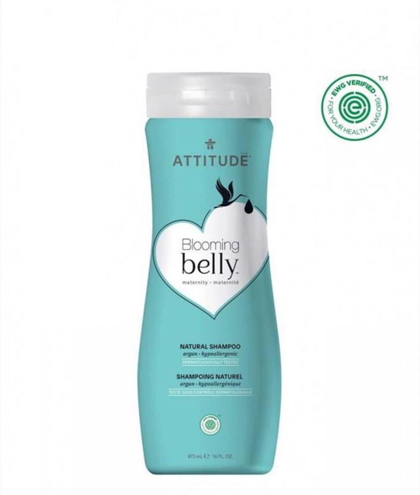 ATTITUDE  Prírodný šampón Blooming Belly nielen pre tehotné s arganom 473 ml, značky ATTITUDE