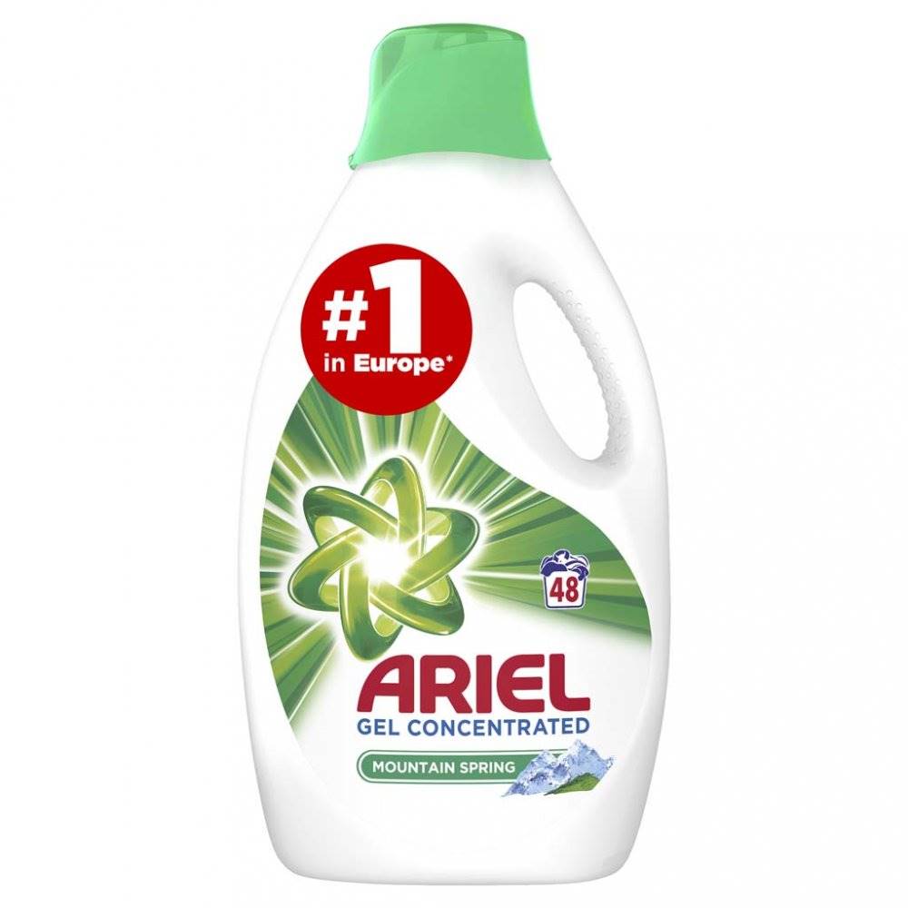 Ariel ARIEL Gél na pranie Mountain Spring 2,64 l - 48 praní, značky Ariel