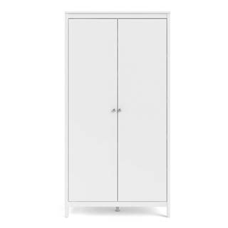 Biela šatníková skriňa Tvilum Madrid, 102 x 199 cm