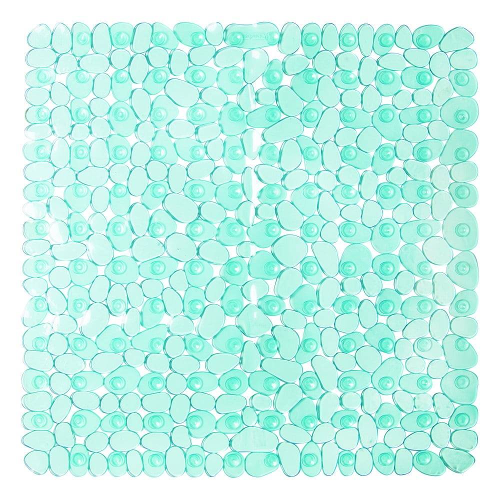 iDesign Zelená podložka do sprchy  Pebblz, 56 x 56 cm, značky iDesign