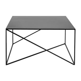 Custom Form Čierny konferenčný stolík CustomForm Memo, 100 × 100 cm, značky Custom Form