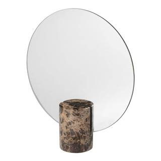 Blomus Zrkadlo s hnedým mramorovým podstavcom  Marble, značky Blomus