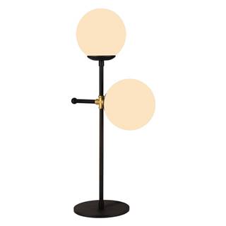 Čierna stolová lampa Squid Lighting Kruva, výška 55 cm