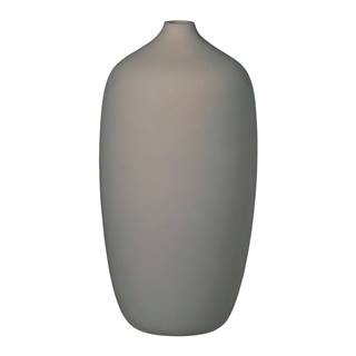 Sivá váza Blomus Ceola, výška 25 cm