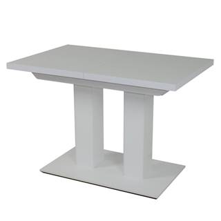 Sconto Jedálenský stôl SENWE 1 biela/130 cm, značky Sconto