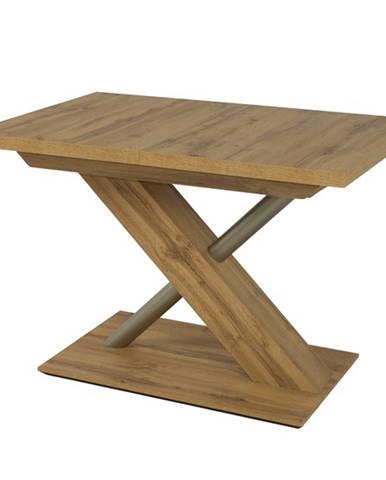 Jedálenský stôl UTENDI 1 buk, šírka 120 cm, rozkladací