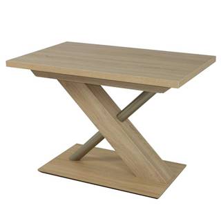 Sconto Jedálenský stôl UTENDI dub sonoma, šírka 130 cm, značky Sconto