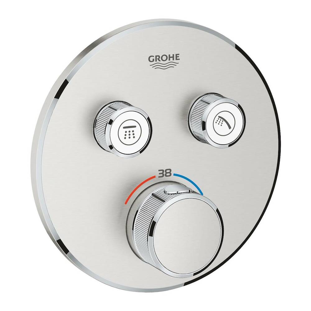 Grohe Termostat  Smart Control s termostatickou baterií supersteel, značky Grohe